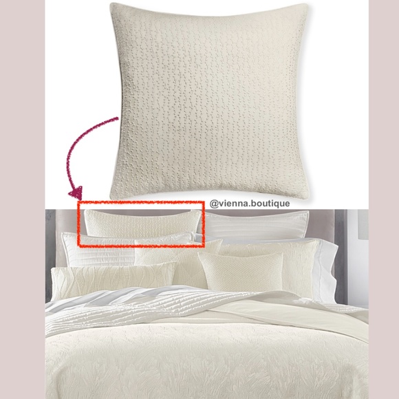 NIB $135 Hotel Collection Artisan (1) Euro Sham‎ - Picture 11 of 11